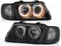 Preview: Design  Angel Eyes Scheinwerfer für Audi A3 (8L) 96-00 schwarz